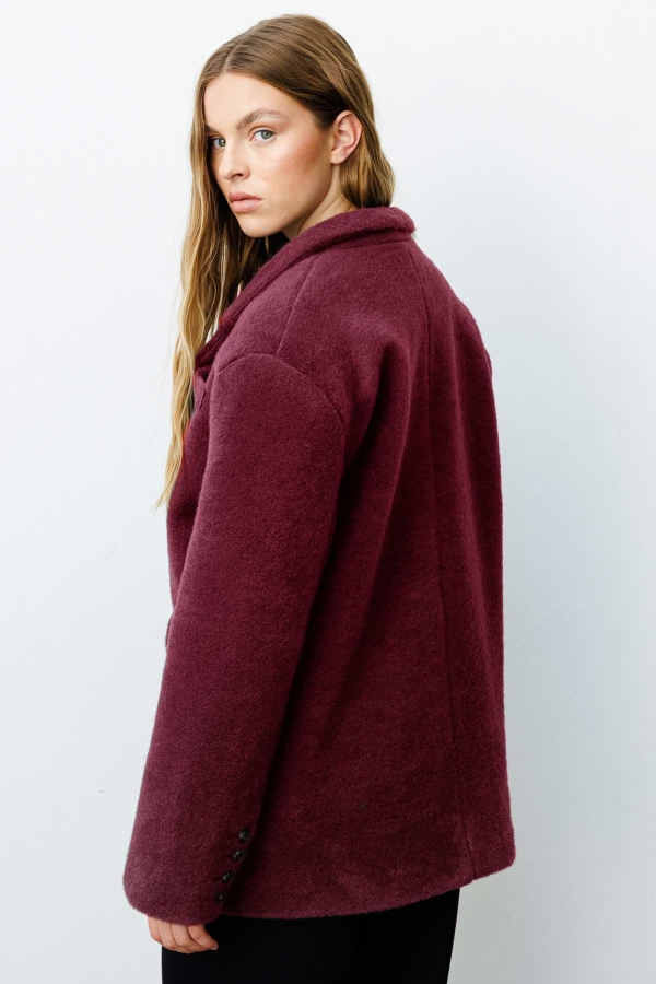 Alaska Kruvaze Bordo Blazer · 4