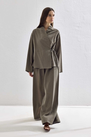 Beli elastik pantolon