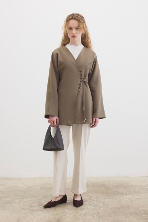 Beli elastik pantolon