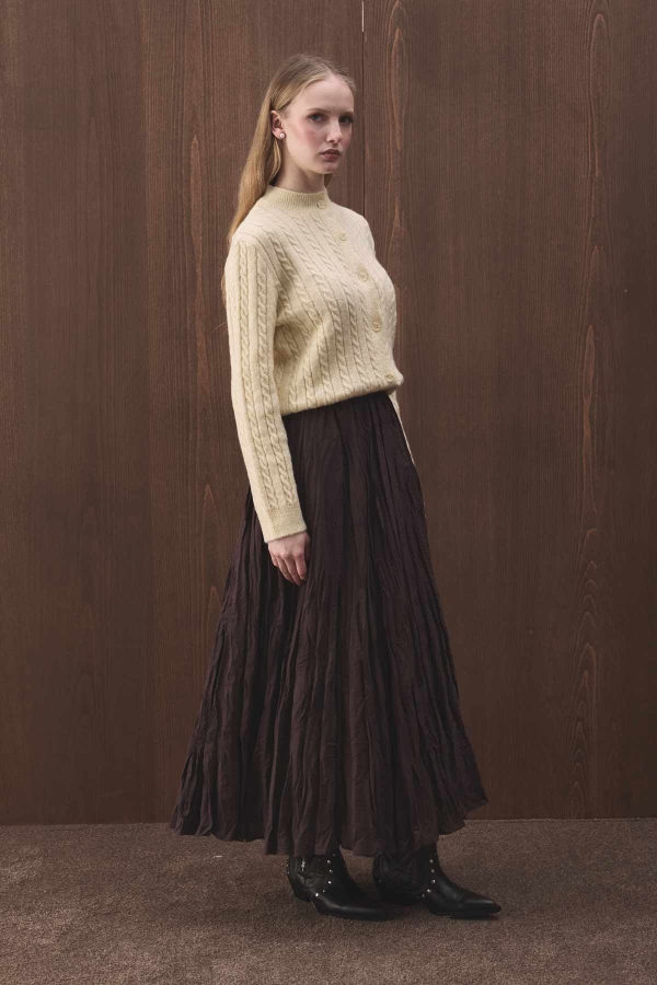 Hooopstore - Boho Crash Kahve Etek