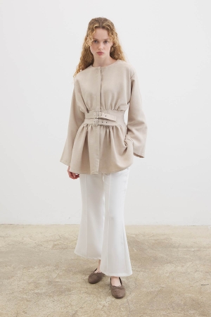 Beli elastik pantolon