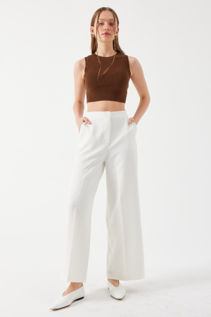 Classy Pantolon - Beyaz