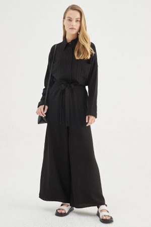 Culotte Tulum - Siyah