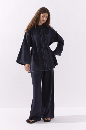 Beli elastik pantolon