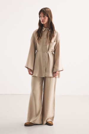 Beli elastik pantolon