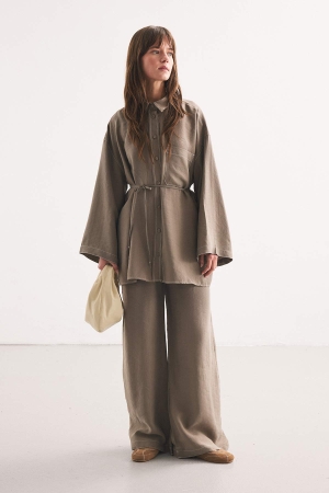 Beli elastik pantolon