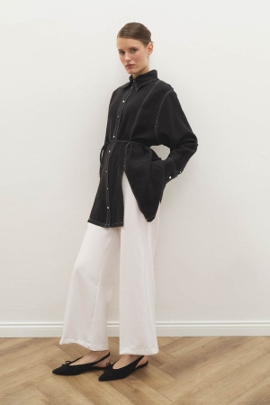 Beli elastik pantolon