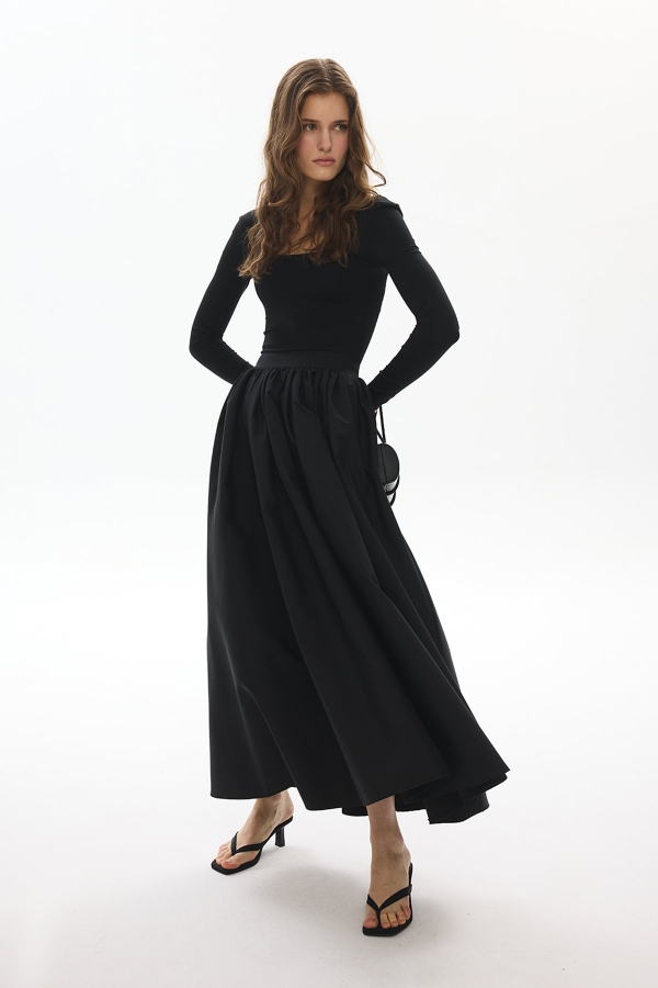 Hooopstore - Flera Balon Siyah Etek