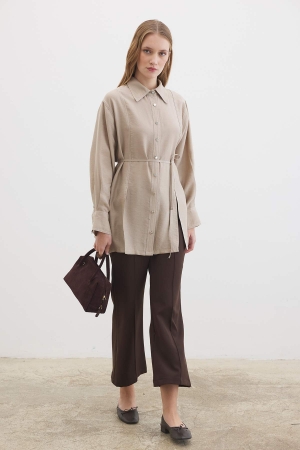 Beli elastik pantolon