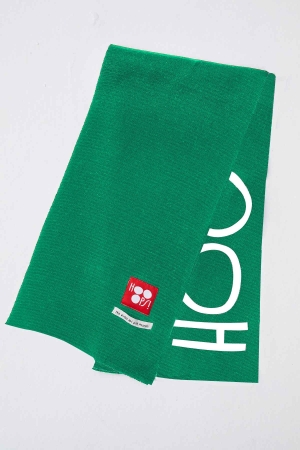 Hooops Logolu Atkı - Yeşil