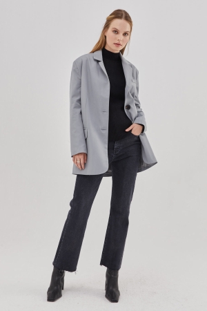 Lugano Blazer Ceket - Koyu Gri