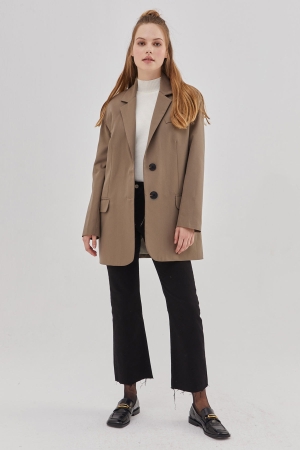 Lugano Blazer Ceket - Koyu Haki