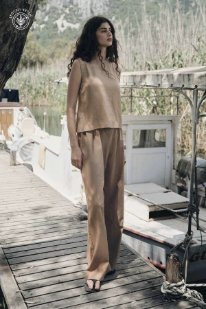 Beli elastik pantolon