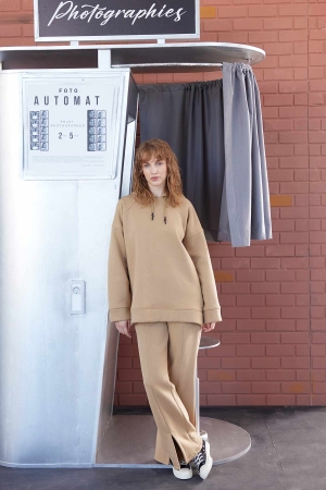 Marla Hoodie Takım - Camel
