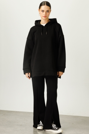 Marla Hoodie Takım - Siyah