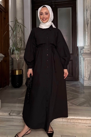 Nora Allerli Elbise - Siyah