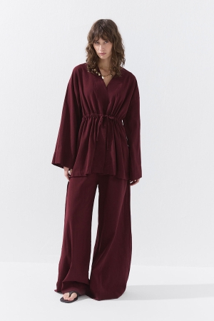 Beli elastik pantolon