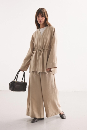 Beli elastik pantolon