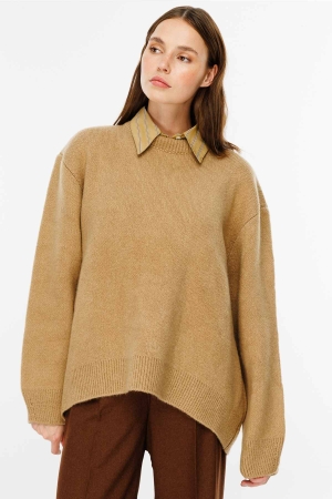 Oversize Camel Kazak