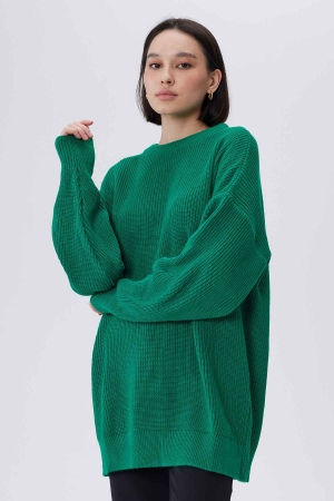 Oversize Kazak - Benetton Yeşili