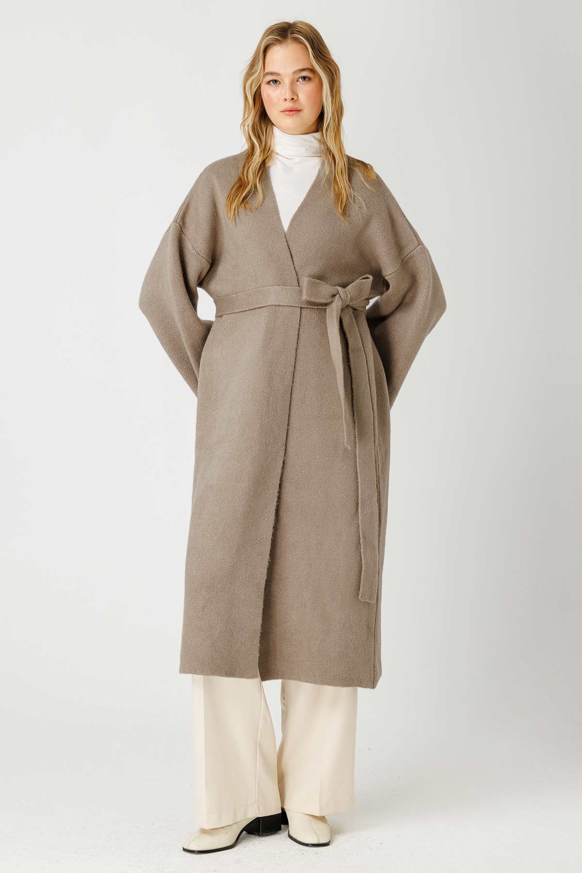 Oversize Vizon Hırka