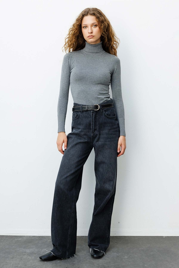 Hooopstore - Palazzo Antrasit Fit Jean