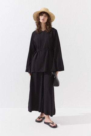 Beli elastik pantolon