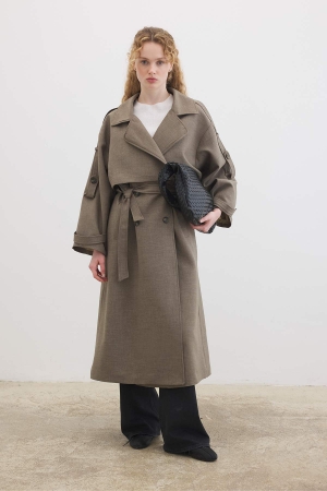 Premium Oversize Vizon Trençkot (1)