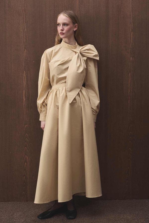 Hooopstore - Premium Poplin Balon Butter Yellow Etek