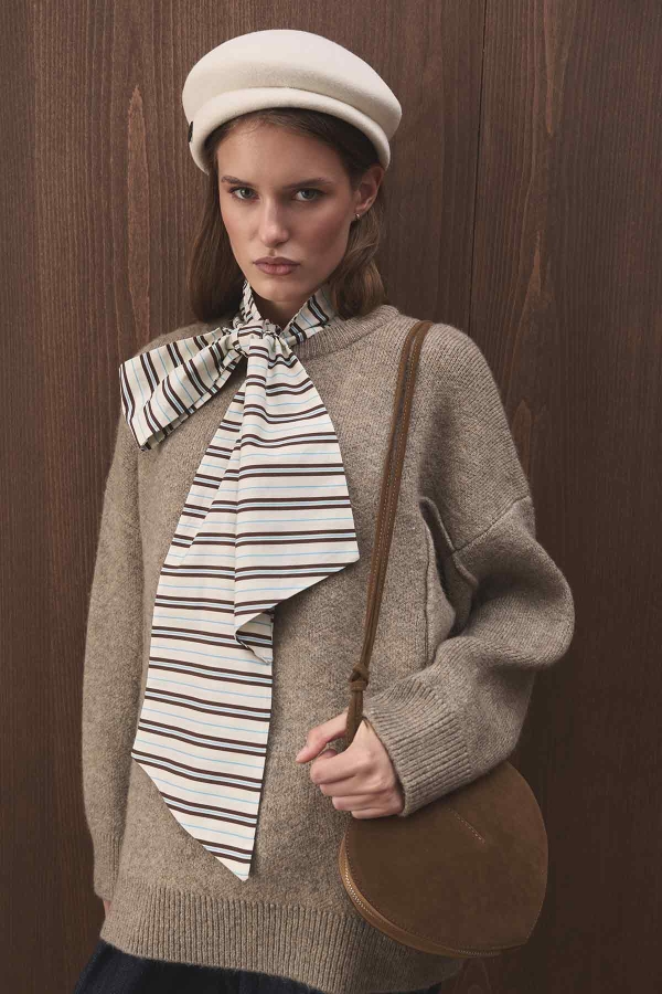 Hooopstore - Premium Yumuşak Dokulu Vizon Kazak