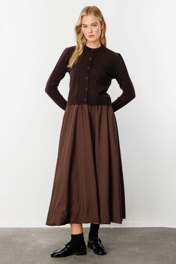 Hooopstore - Princess Kahve Balon Etek