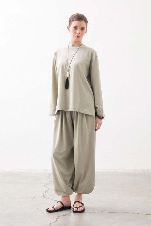 Beli elastik pantolon