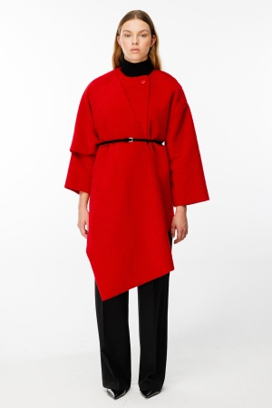 Studio Collection Kırmızı Kaban
