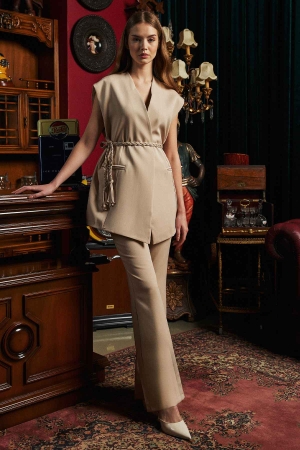 Beli elastik pantolon