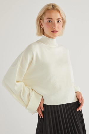 Wide Kazak - Ekru