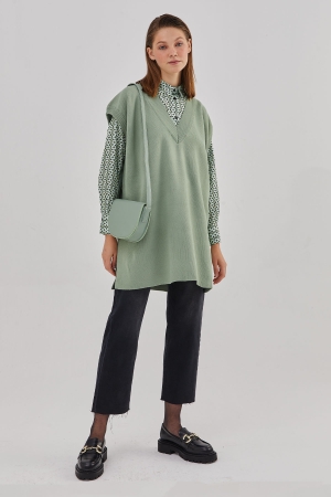 Woom Basic Süveter - Mint Yeşili