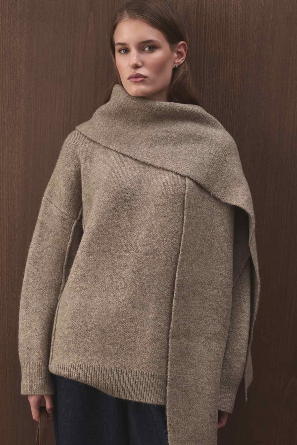 Hooopstore - Yumuşak Dokulu Vizon Atkı